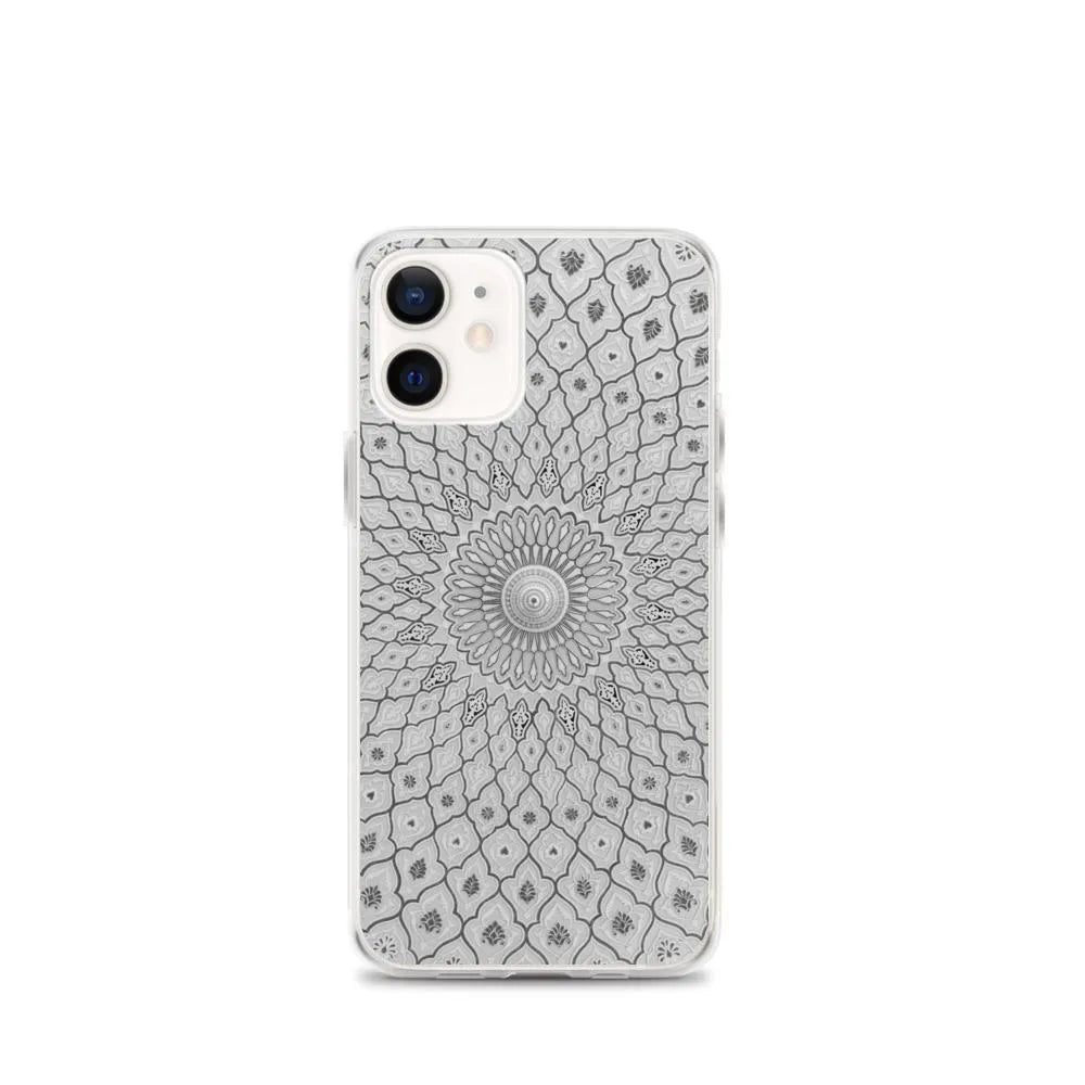 Divine Order - Designer Travels Art Iphone Case - Black And White - Iphone 12 Mini - Mobile Phone Cases - Aesthetic Art