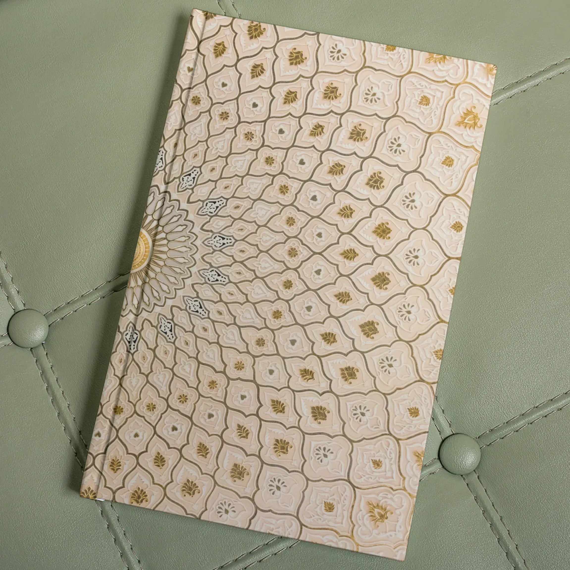 Divine Order Hardback Journal - Islamic Geometric Pattern - Notebooks & Notepads - Aesthetic Art