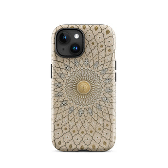 Divine Order - Islamic Geometric Art Iphone Case, 15 / Matte, Ornate Patterned Phone Case