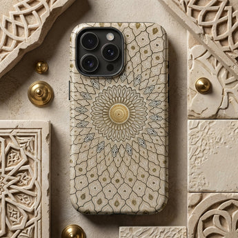 Ordre Divin - Coque Iphone Art Géométrique Islamique, Coques de Téléphone Portable, Toby Leon