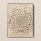 Divine Order - Islamic Geometric Pattern Art Framed Canvas Posters Prints & Visual Artwork