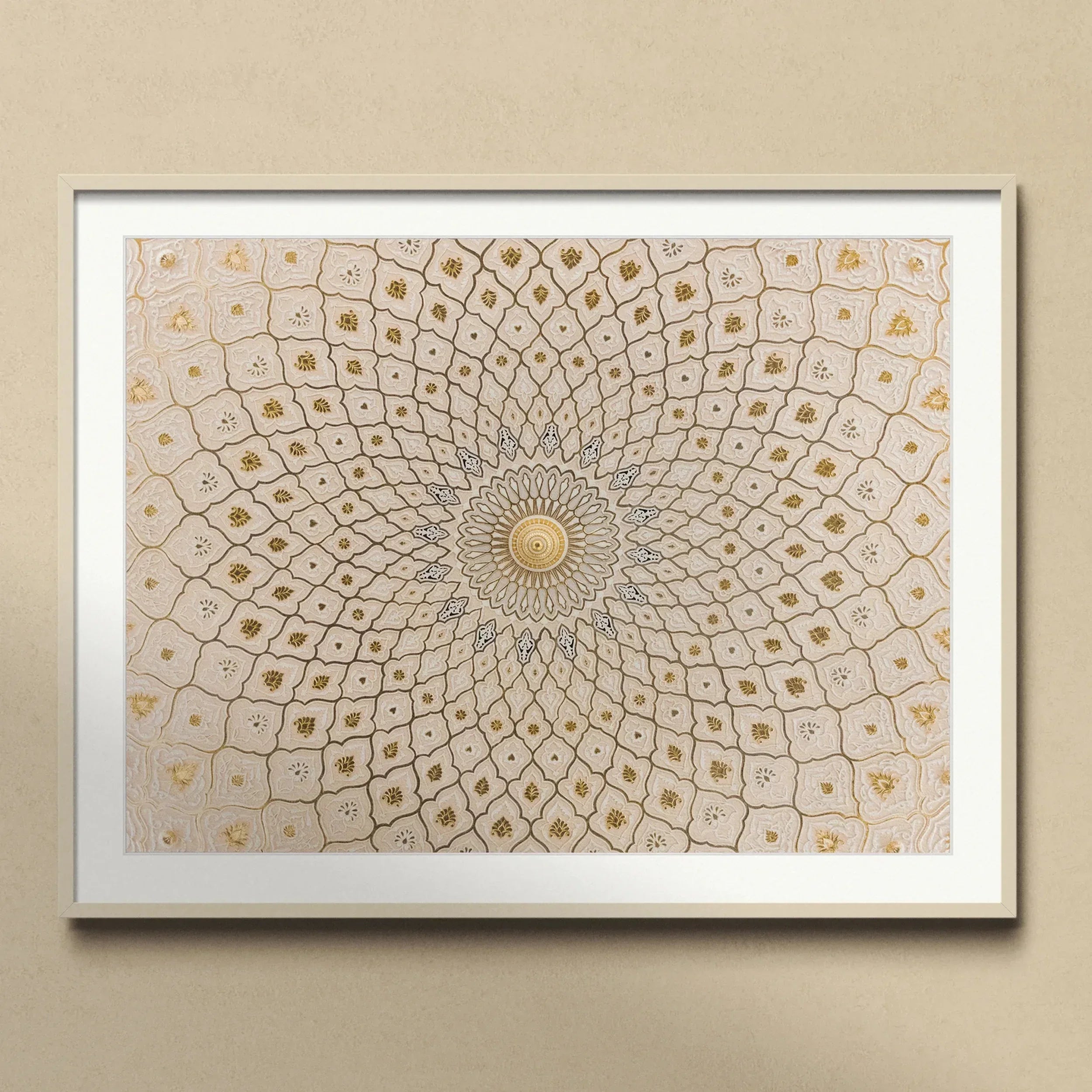 Divine Order - Islamic Geometric Pattern Art Print Posters Prints & Visual Artwork