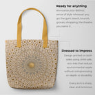 Divine Order - Islamic Geometric Pattern Tote Bag Bags