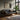 Mid-century Modern Leather Sofa Wooden Frame Tufted Cushions Kamisaka Sekka, Sekka’s Dog, Snail Kacho-e Print