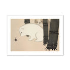 Dog and Snail - Kamisaka Sekka Kacho-e Art Print Posters Prints & Visual Artwork