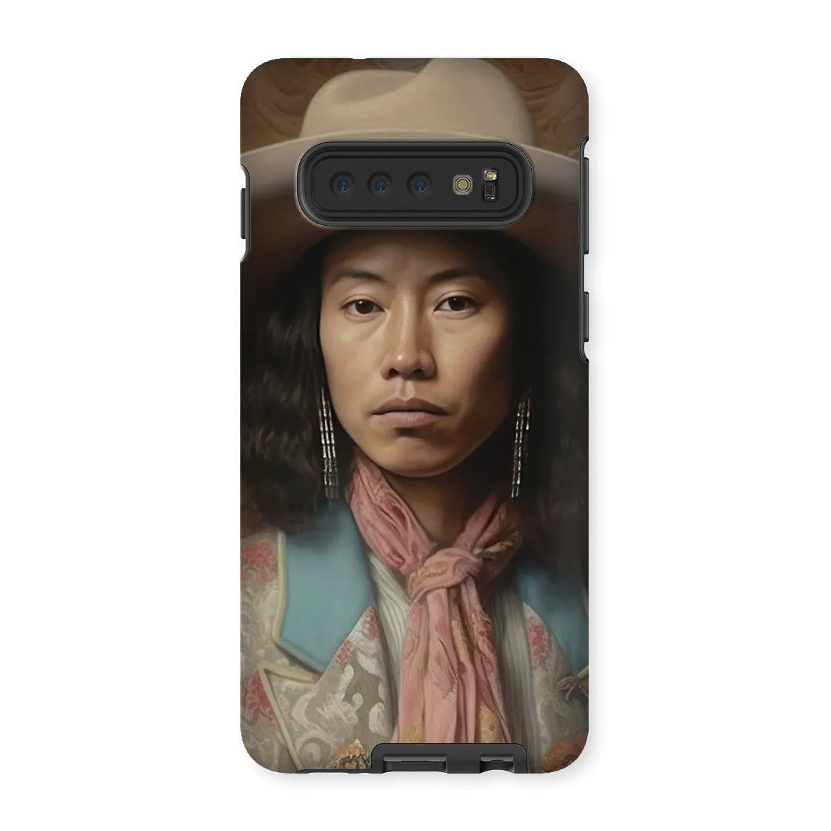 Dorjee The Gay Cowboy - Dandy Gay Aesthetic Art Phone Case - Samsung Galaxy S10 / Matte - Mobile Phone Cases