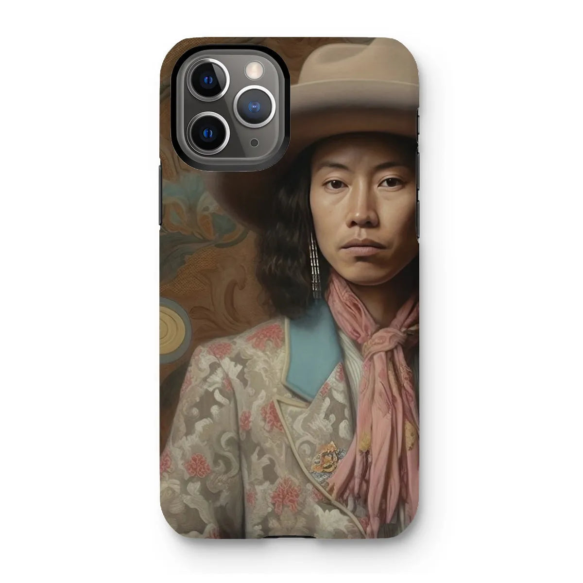 Dorjee The Gay Cowboy - Dandy Gay Aesthetic Art Phone Case - Iphone 11 Pro / Matte - Mobile Phone Cases - Aesthetic Art