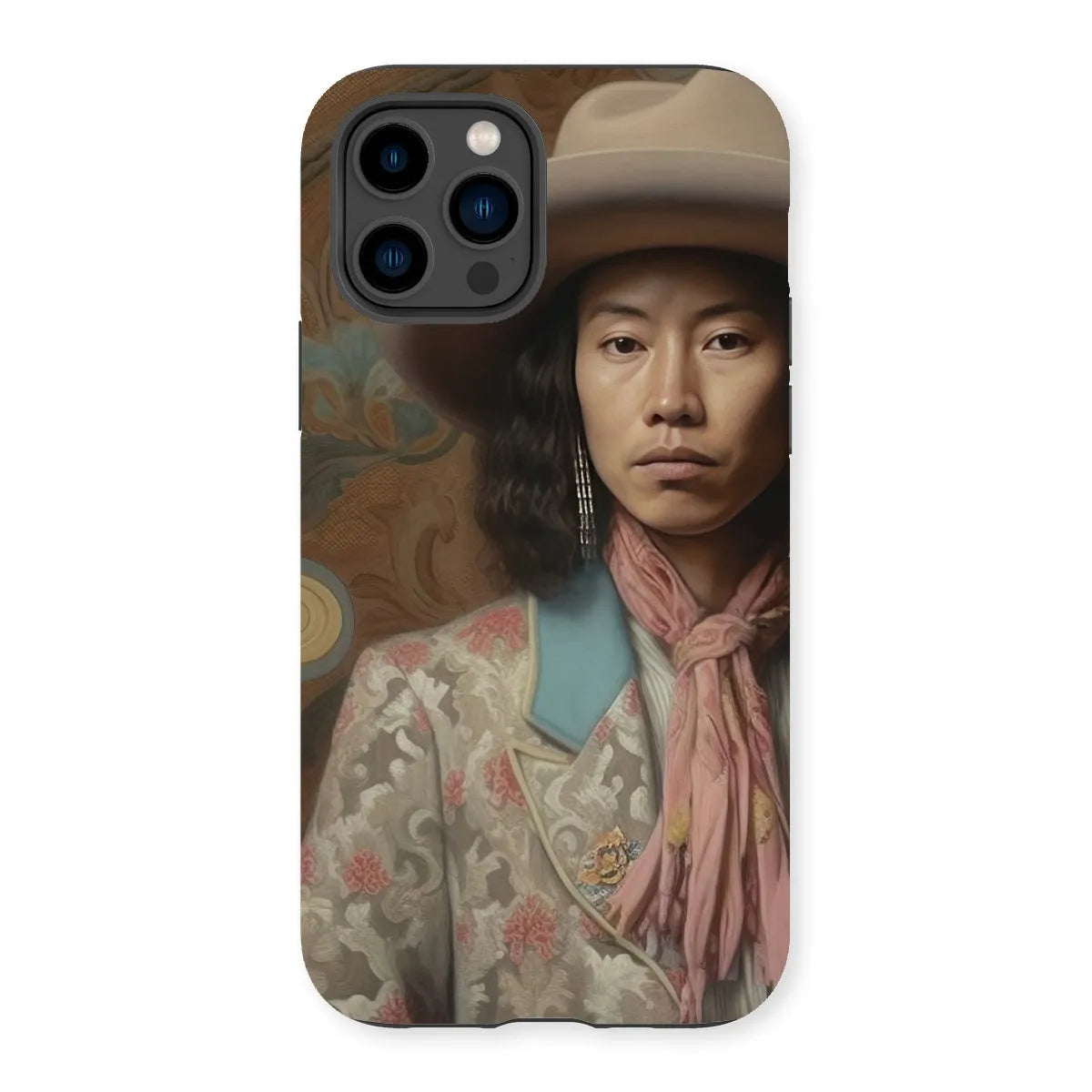 Dorjee The Gay Cowboy - Dandy Gay Aesthetic Art Phone Case - Iphone 14 Pro / Matte - Mobile Phone Cases - Aesthetic Art