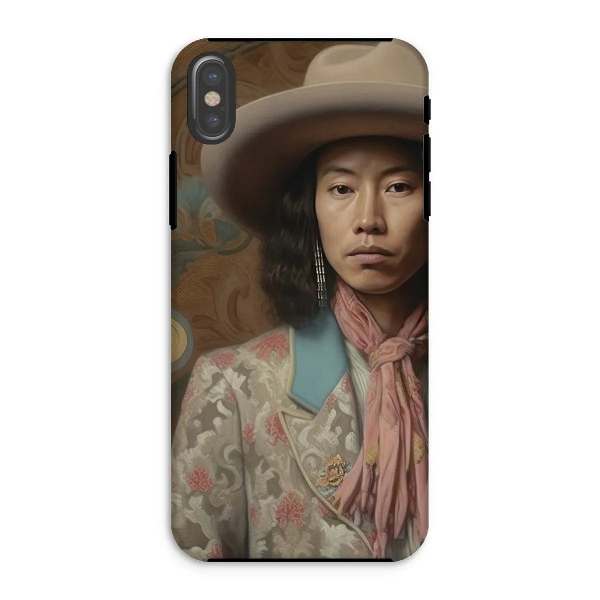 Dorjee The Gay Cowboy - Dandy Gay Aesthetic Art Phone Case - Iphone Xs / Matte - Mobile Phone Cases - Aesthetic Art