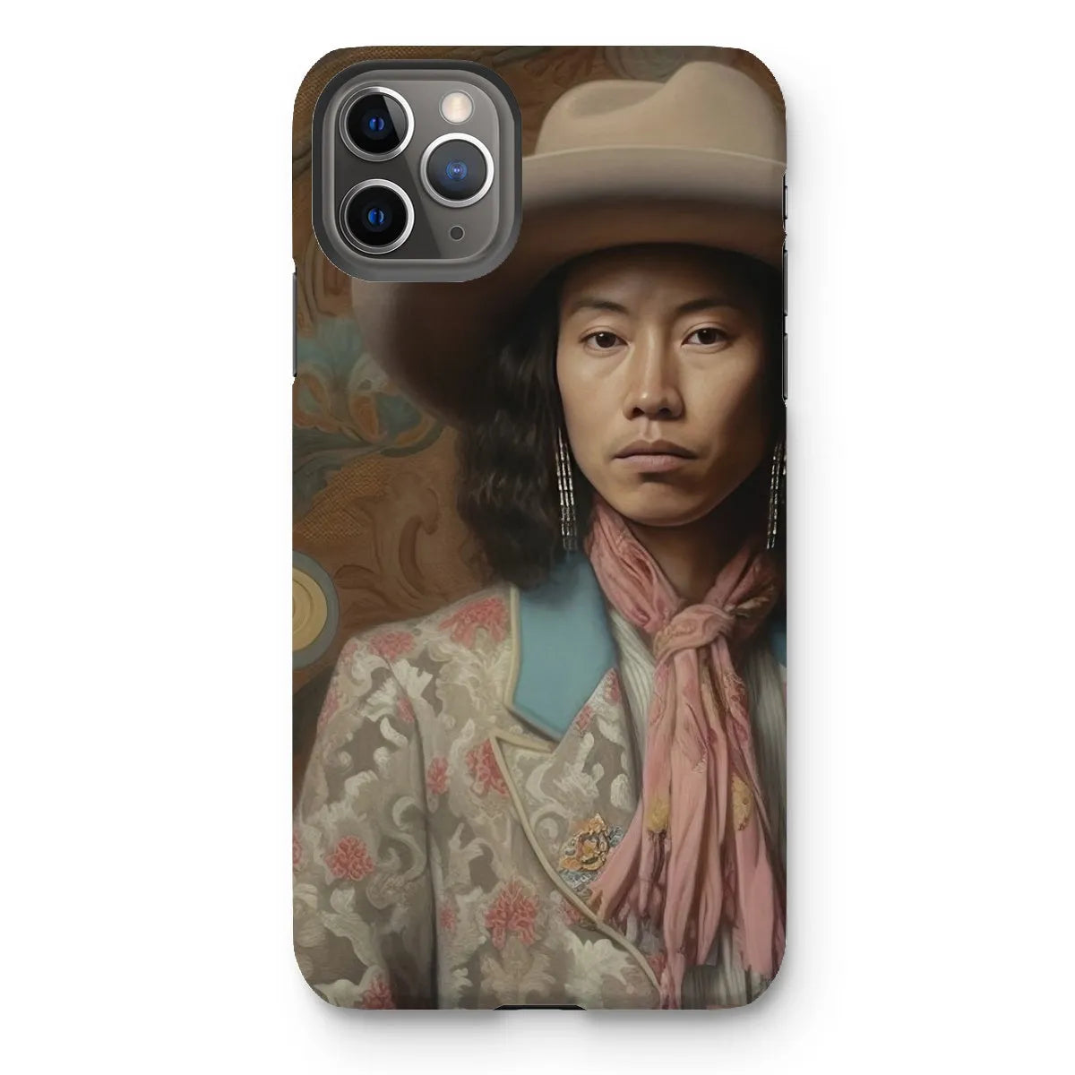 Dorjee The Gay Cowboy - Dandy Gay Aesthetic Art Phone Case - Iphone 11 Pro Max / Matte - Mobile Phone Cases - Aesthetic