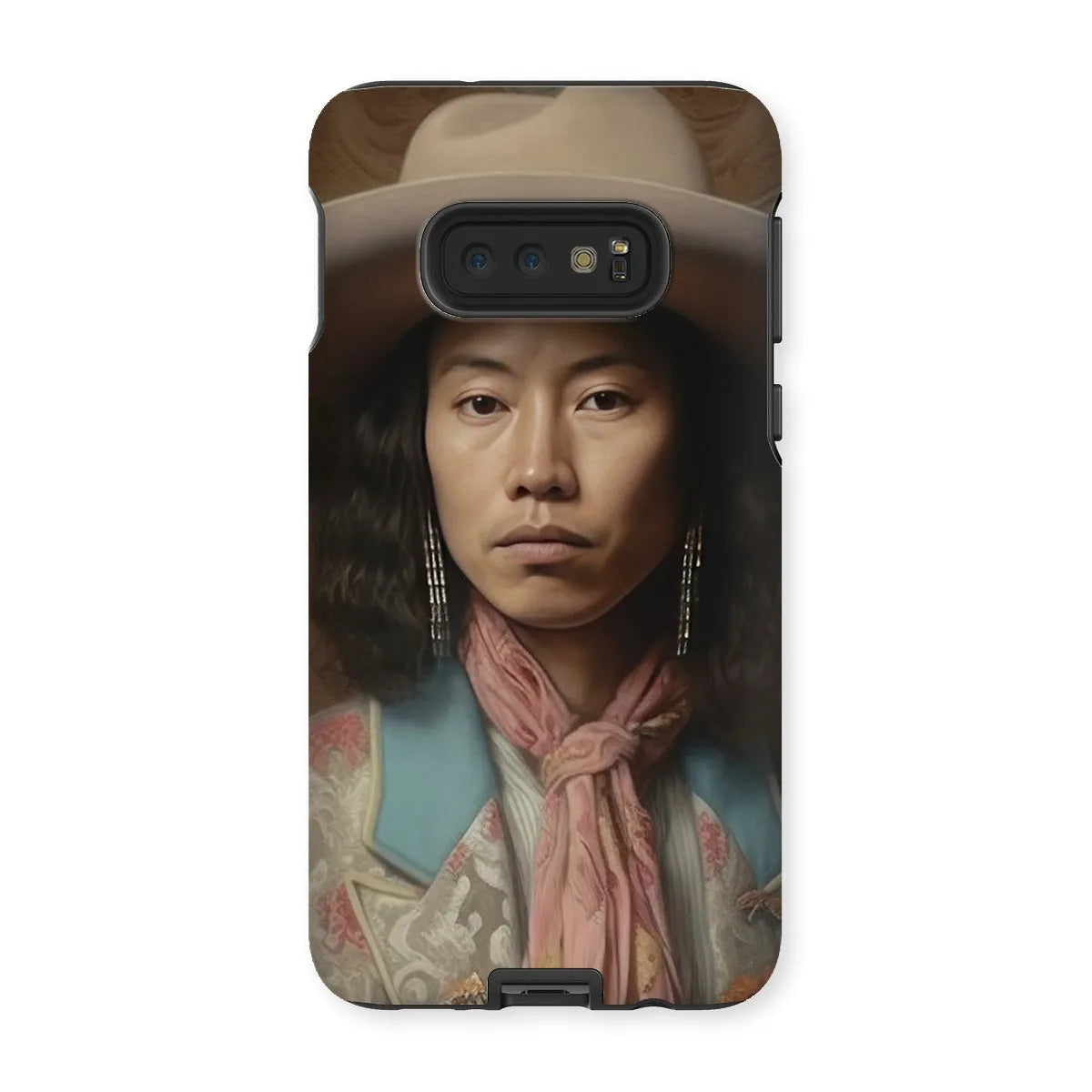 Dorjee The Gay Cowboy - Dandy Gay Aesthetic Art Phone Case - Samsung Galaxy S10e / Matte - Mobile Phone Cases