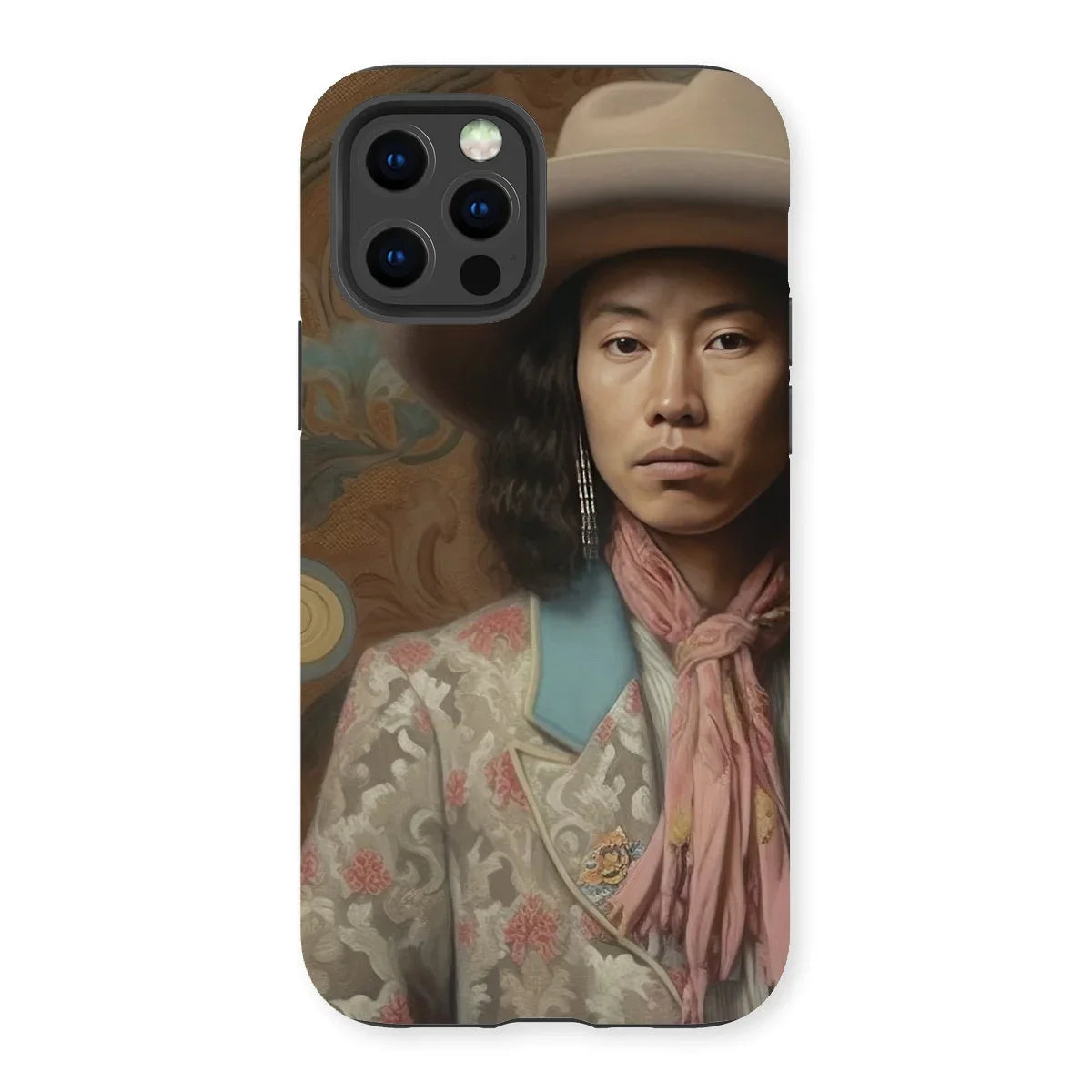 Dorjee - Gay Tibetan Cowboy Iphone Case 13 Pro / Matte Mobile Phone Cases