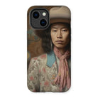 Dorjee - Gay Tibetan Cowboy Iphone Case 14 Plus / Matte Mobile Phone Cases