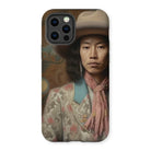 Dorjee - Gay Tibetan Cowboy Iphone Case 12 Pro / Matte Mobile Phone Cases