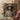 Square Canvas Portrait Person Wide-brimmed Beige Hat Ornate Dandy Gaysian Cowboy, Elegant Tibetan Outlaw’s