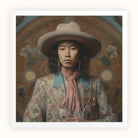 Dorjee - Tibetan Cowboy Dandy Art Print Posters Prints & Visual Artwork