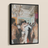Double Trouble - Trashy Old Money Gays Framed Canvas, Framed Oil Painting Men Ballroom