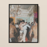 Double Trouble - Vintage Gay Tea Dance Art Print / Canvas, Vintage Gay Tea, Gay Tea Dance, Chandelier Stutters