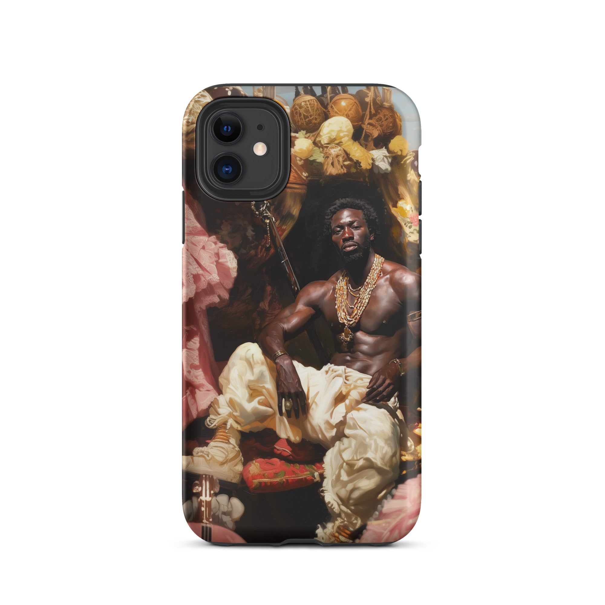 Douglas Black Gay Pirate Art Iphone Case, 11 / Matte, Phone Case Man Gold Chains