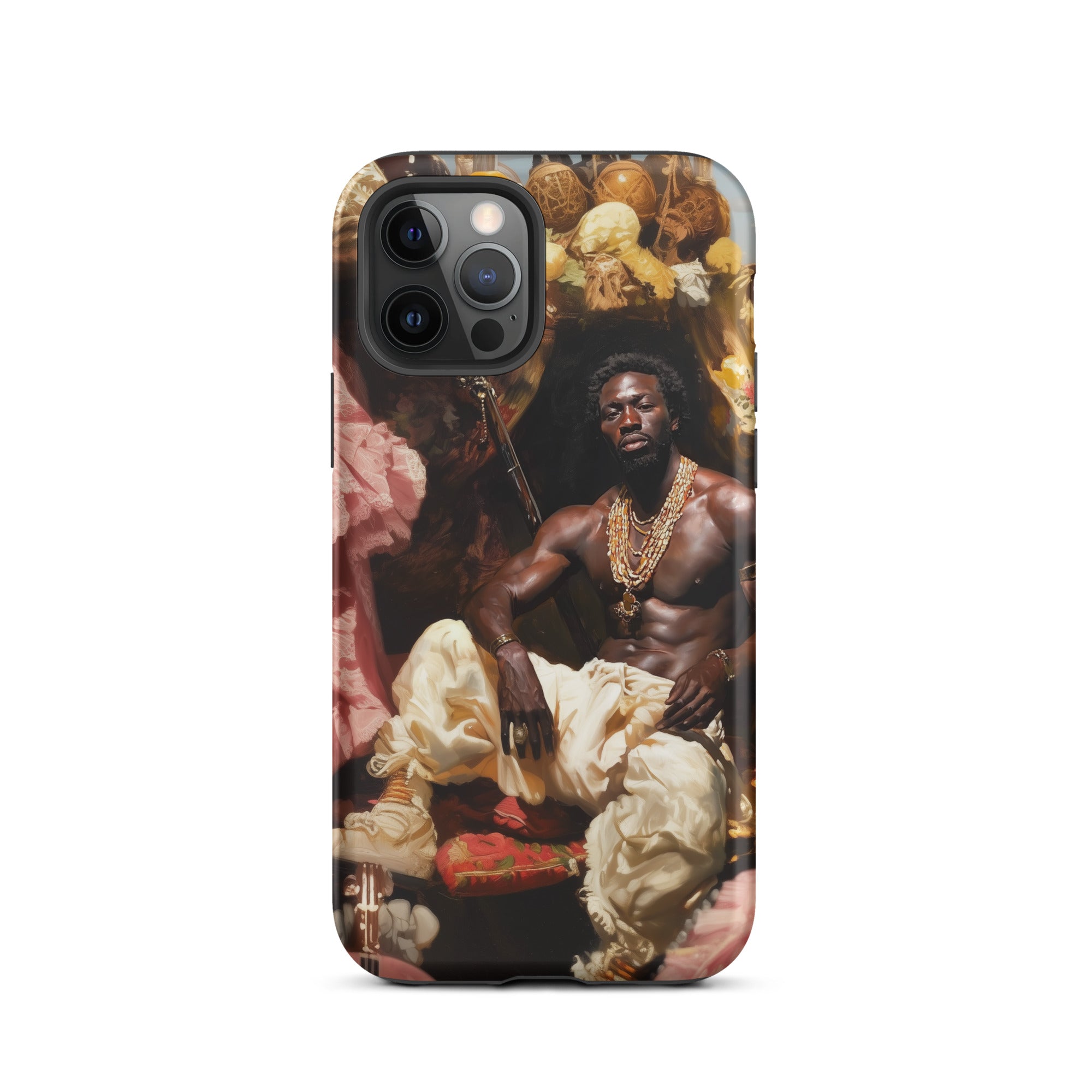 Douglas Black Gay Pirate Art Iphone Case, 12 Pro / Matte, Phone Case Painted