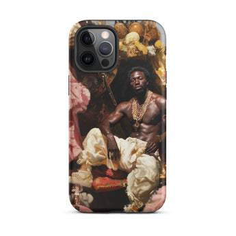 Douglas - Black Gay Pirate Art Iphone Case, 12 Pro Max / Matte, Phone Case Regal Portrait