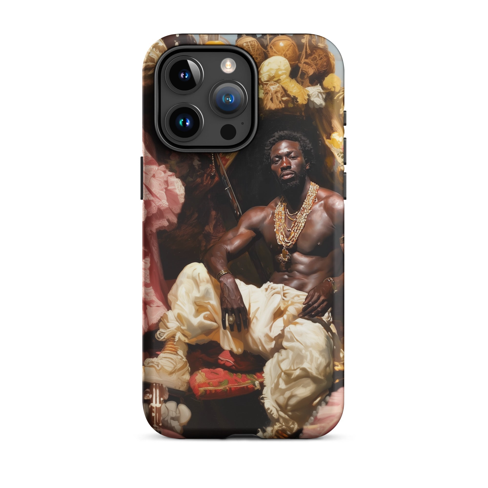 Douglas Black Gay Pirate Art Iphone Case, 15 Pro Max / Matte, Artistic Phone Case