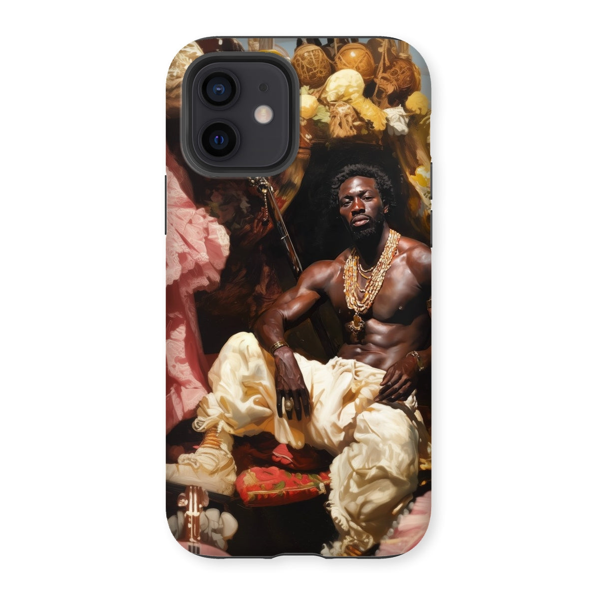 Douglas - Black Gay Pirate Art Iphone Case - 12 / Matte