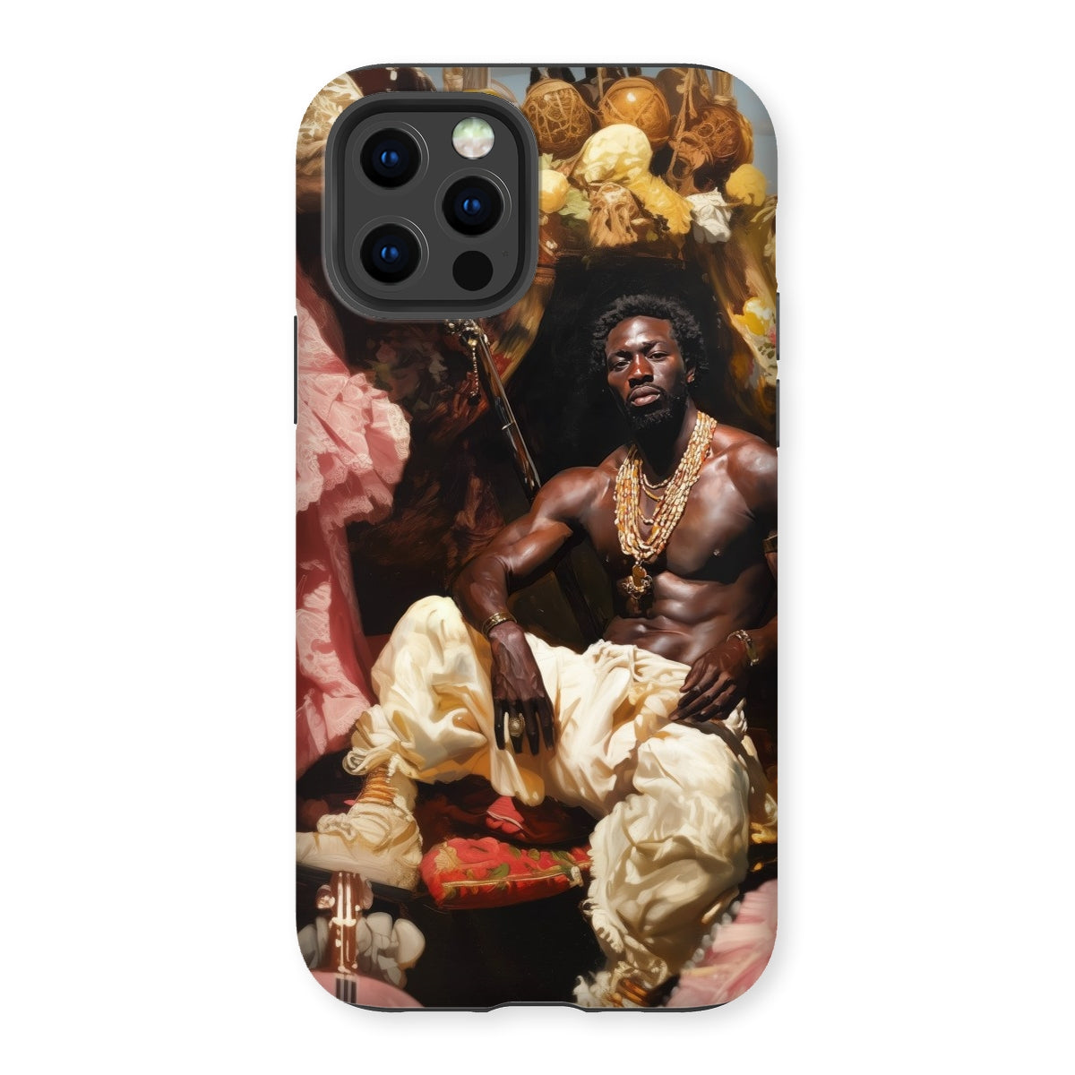 Douglas - Black Gay Pirate Art Iphone Case - 12 Pro / Matte