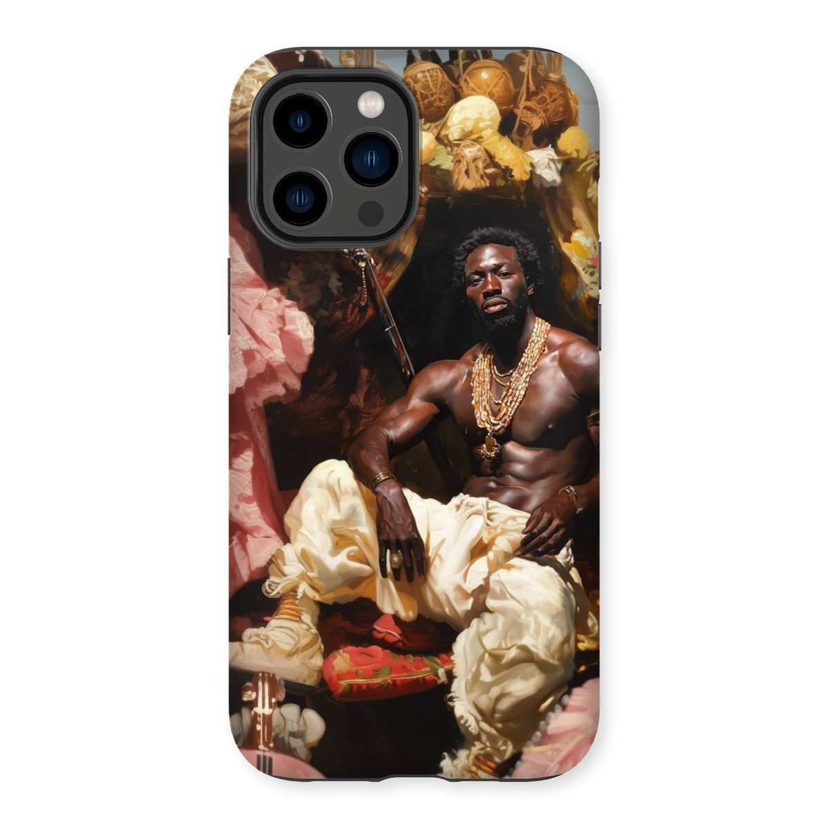 Douglas - Black Gay Pirate Art Iphone Case - 14 Pro Max / Matte