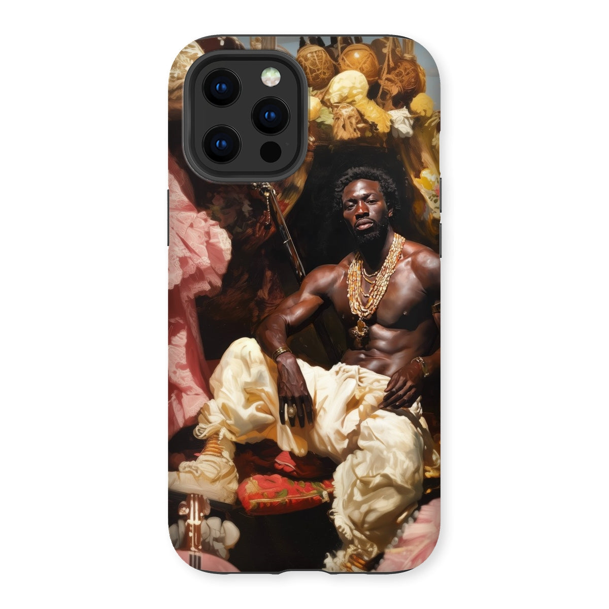 Douglas - Black Gay Pirate Art Iphone Case - 12 Pro Max / Matte