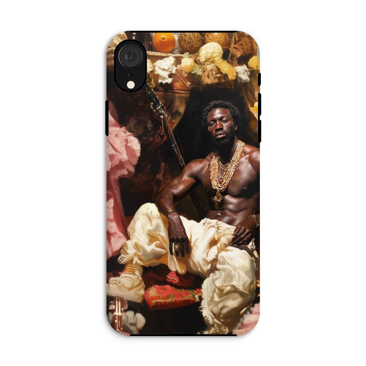 Douglas Black Gay Pirate Art Iphone Case, Xr / Matte, Phone Case Regal Portrait