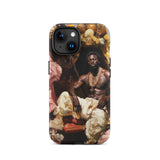 Douglas - Black Gay Pirate Art Phone Case Iphone 15 / Matte Iphone Case Portrait Shirtless Man Gold Chains Black Gay Pirate, Pirate Art, Art
