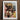 White-framed Art Print Muscular Man Ornate Cream-colored Attire Black Gay Pirate, Myth Made Flesh
