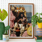 Douglas - Black Gay Pirate Art Print, Framed Photograph Person Adorned Jewelry Among Decorative Items