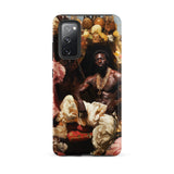 Douglas - Black Gay Pirate Art Samsung Case, Galaxy S20 Fe / Matte, Smartphone Case Classical-style Painting Man Adorned Gold Jewelry