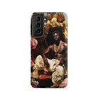 Douglas Black Gay Pirate Art Samsung Case, Galaxy S21 / Matte, Black Smartphone Case Vibrant Portrait Man Adorned Gold