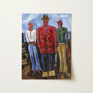 Down East Young Blades - Impresión artística / Lienzo de Marsden Hartley 