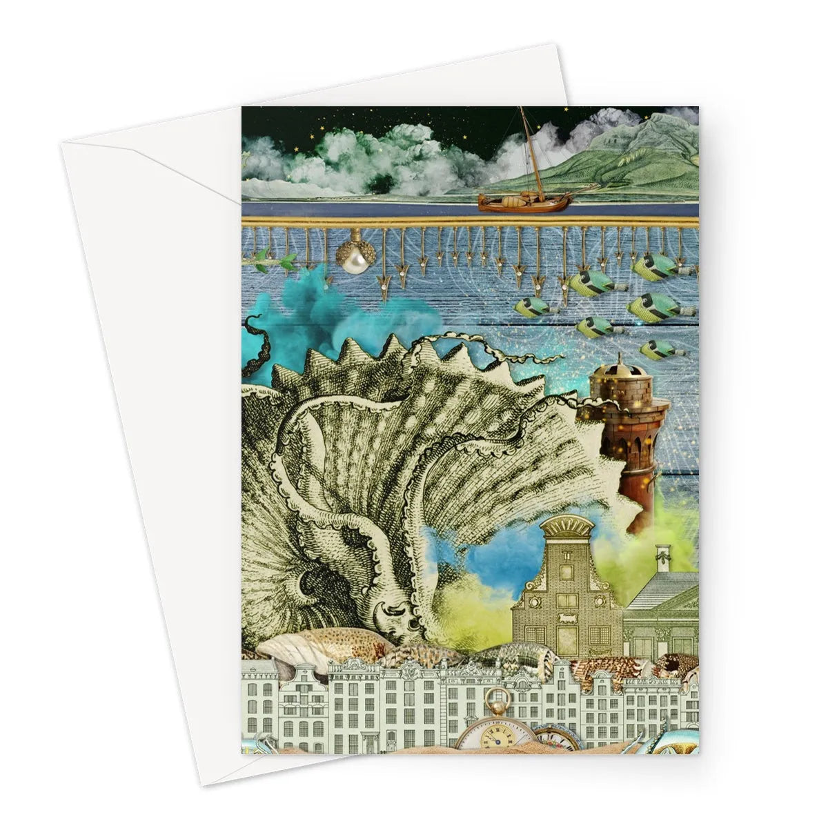 Down Where It’s Wetter Part 2 Greeting Card - A5 Portrait / 1 Card - Greeting & Note Cards - Aesthetic Art