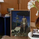 Dr. Death - Surrealistische Gay Vampire-kunstprint / Canvas, Posters, prints & visuele kunst, Toby Leon