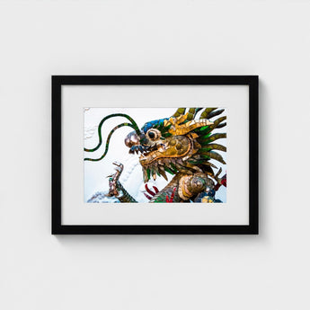 Drag Racer - Vietnamese Dragon Mosaic Art Print / Canvas, Behold Prints