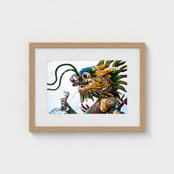 Drag Racer - Vietnamese Dragon Mosaic Art Print / Canvas, Behold Prints