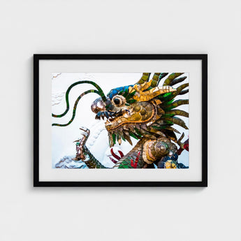 Drag Racer - Vietnamese Dragon Mosaic Art Print / Canvas, Behold Prints