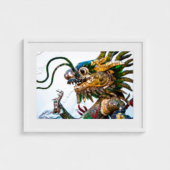 Drag Racer - Vietnamese Dragon Mosaic Art Print / Canvas, Behold Prints