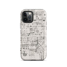 Drawing Knotted in the Manner of a Net Paul Klee Iphone Case, 12 Pro / Matte, Abstract Patterned Phone Case