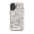 Drawing Knotted in the Manner of a Net Paul Klee Iphone Case, 16 Plus / Matte, Phone Case Abstract Line Art