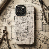 Drawing Knotted in the Manner of a Net - Paul Klee Iphone Case, Mobile Phone Cases, Toby Leon