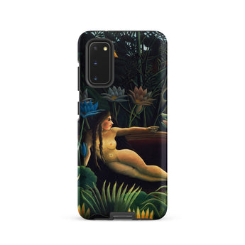 The Dream - Henri Rousseau Phone Case Samsung Galaxy S20 / Matte Phone Case Detailed Illustration Nude Woman Among Lush Inside Henri