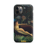 The Dream - Henri Rousseau Phone Case Iphone 11 Pro / Matte Phone Case Detailed Illustration Nude Woman Among Lush Inside Henri Rousseau’s,