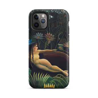 The Dream - Henri Rousseau Phone Case Iphone 11 Pro / Matte Phone Case Detailed Illustration Nude Woman Among Lush Inside Henri Rousseau’s,