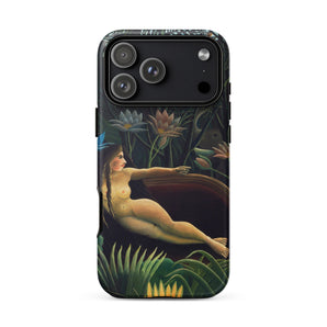 The Dream - Henri Rousseau Phone Case, Inside Henri Rousseau’s, Rousseau’s Final Exhibition Piece, Pale Moon Hangs